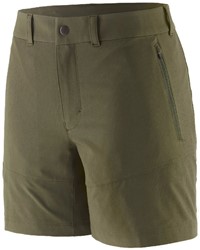 Patagonia Terravia Trail Shorts - 6 inch - Basin Green - Korte Broek Dames