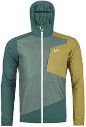 Ortovox Windbreaker Jacket - Arctic Grey - Windstopper Heren