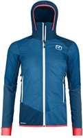Ortovox Swisswool Col Becchei Hybrid Jacket W - Mountain Blue - S