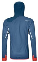 Ortovox Swisswool Col Becchei Hybrid Jacket W - Mountain Blue