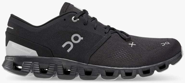 On Cloud X 3 - Black - Men's Running Shoes uw specialist in outdoor,  wintersport, hockey en meer.