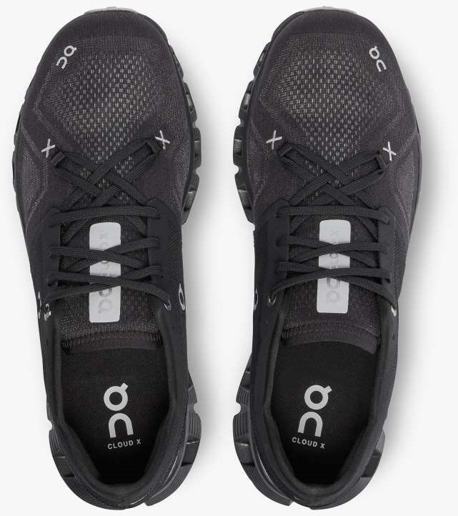 On Cloud X 3 M - Black - 43 (US 9.5) uw specialist in outdoor, wintersport,  hockey en meer.