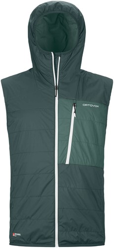 Ortovox Swisswool Piz Duan Vest M - Dark Arctic Grey - L