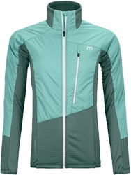 Ortovox Westalpen Swisswool Hybrid Jacket - Dark Arctic Grey - Hybride Jas Dames