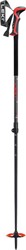 Leki Haute Route 2 - Dark Anthracite/Dark Red/Black - Ski Touring Stokken