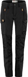 Fjallraven Nikka Trousers Curved - Black - Women's Pants