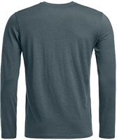Ortovox 185 Rock'N'Wool Long Sleeve M - Dark Arctic Grey