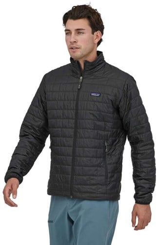 Black patagonia shop jacket