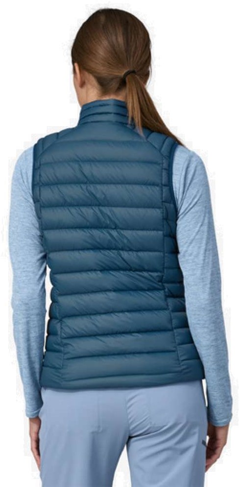 Patagonia down sweater vest blue