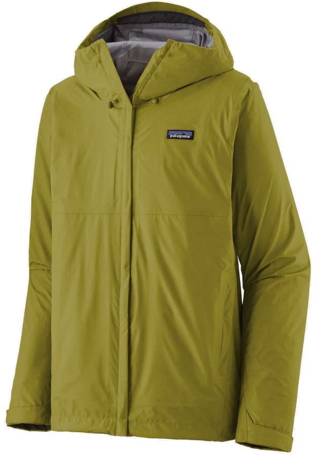 Green patagonia windbreaker clearance