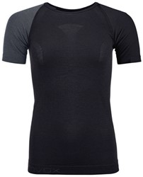 Ortovox 120 Comp Light Short Sleeve - Black Raven - Thermoshirt Dames