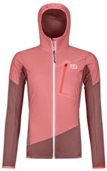 Ortovox Ladiz Hybrid Jacket - Mountain Rose - Hybride Jas Dames