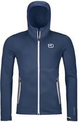 Ortovox Fleece Hoody - Blue Note - Fleecevest Heren