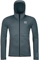 Ortovox Fleece Hoody - Dark Arctic Grey - Fleecevest Heren