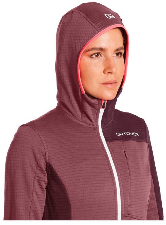 Ortovox Fleece Light Grid Hooded Jacket 