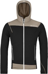 Ortovox Fleece Light Hoody - Black Raven - Fleecevest Heren