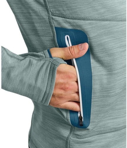 Ortovox Fleece Light Hoody M Petrol Blue XL uw specialist in