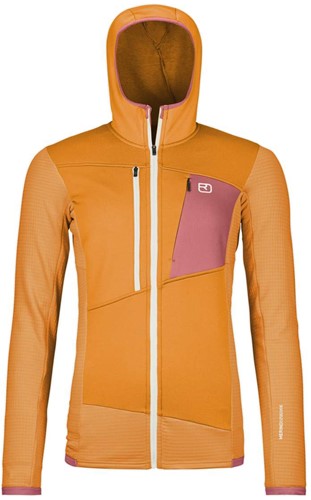 Ortovox Fleece Grid Hoody W - Autumn Leaves - M