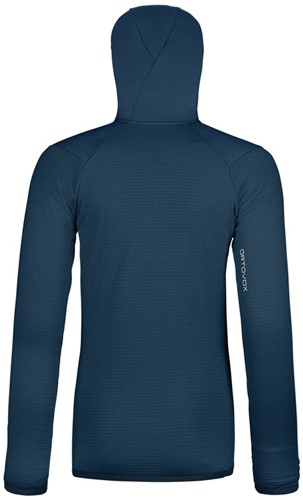 Ortovox Fleece Grid Hoody W - Deep Ocean