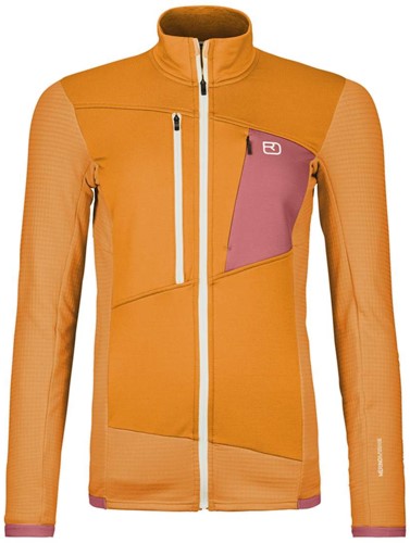 Ortovox Fleece Grid Jacket W - Autumn Leaves - S