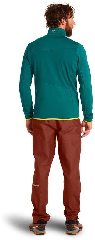 fleece grid jacket m