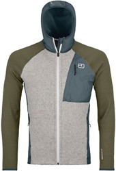 Ortovox Fleece GP Classic Knit Hoody - Dark Arctic Grey - Fleecevest Heren