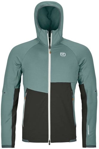 Ortovox Fleece Rib Hoody M - Arctic Grey - S
