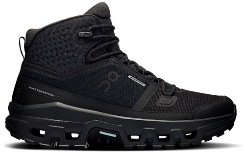 On Cloudrock Mid Waterproof W - Black/Black - 40 1/2 (US 9)