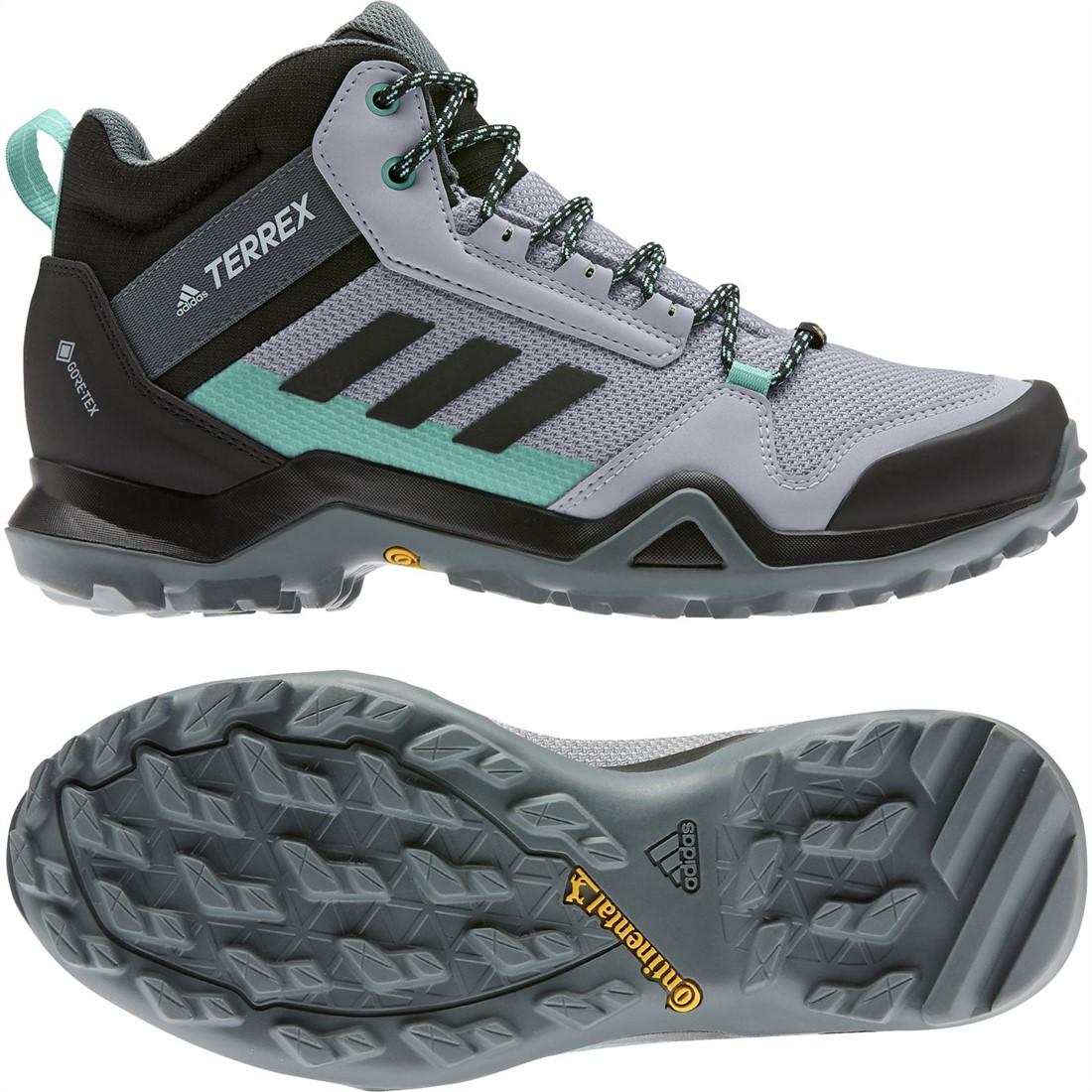 Adidas Terrex AX3 Mid GTX W silver 