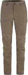 Fjällräven Abisko Hybrid Trail Trousers - Regular - Suede Brown - Damesbroek
