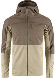 Fjallraven Abisko Trail Fleece - Fossil-Suede Brown - Men's Fleece Jacket