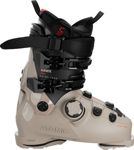 Atomic Hawx Prime 130 S BOA - Cement/Black/Red (2025) - 25/25.5