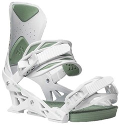 Jones Women's Aurora - White/Art - Snowboardbindingen Dames