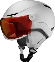Atomic Revent Visor Jr. - White Heather - Ski Helmet