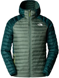 The North Face Bettaforca Lt Down Hoodie - Duck Green/Deep Nori - Donsjas Heren