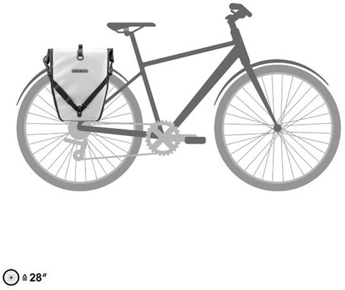 Ortlieb Back-Roller - White/Black