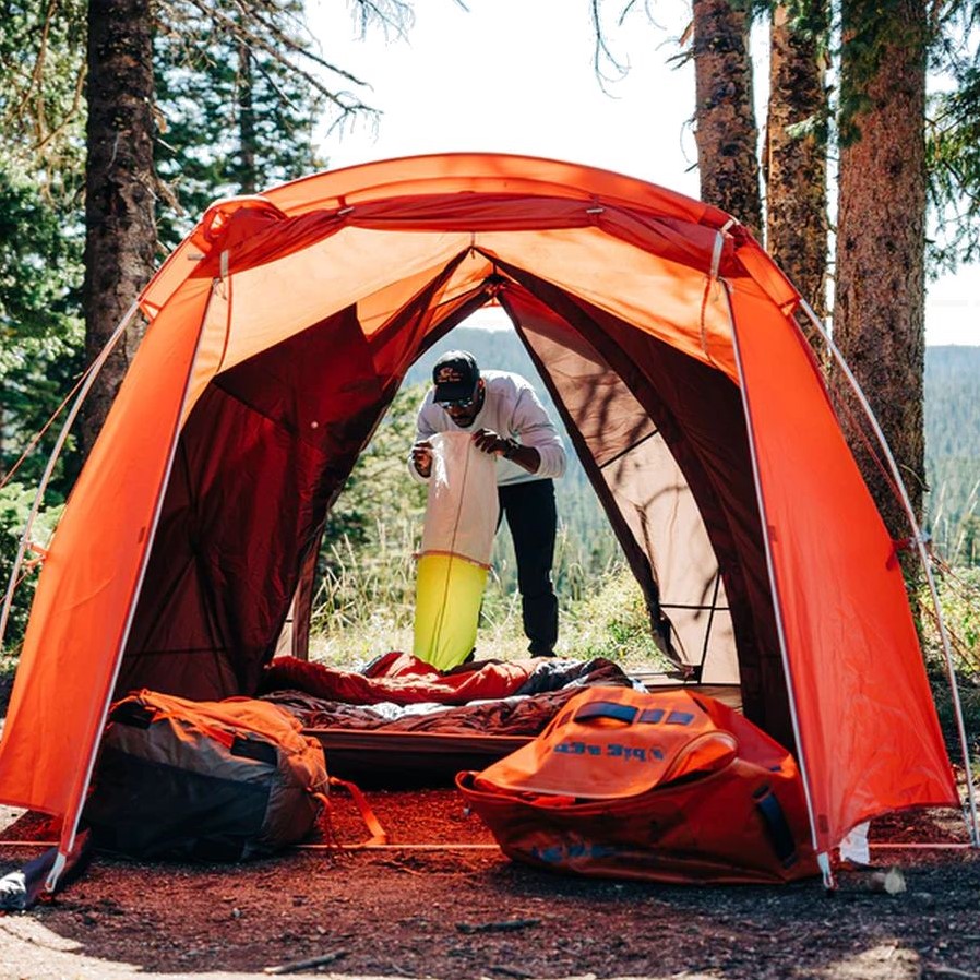 Big Agnes Bunk House 6 Rooibos Shale 6 Persoonstent uw