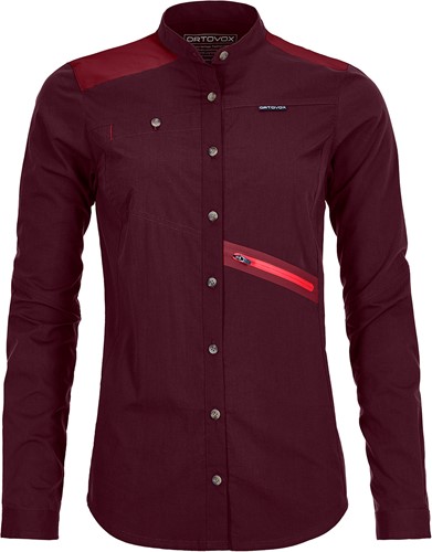 wine dress shirt