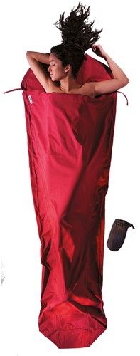 Cocoon Mummy Liner - 100% Cotton - Monks Red