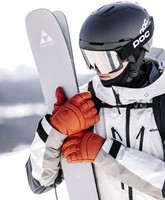 Hestra Fall Line - 5 Finger - Flame Red/Flame Red
