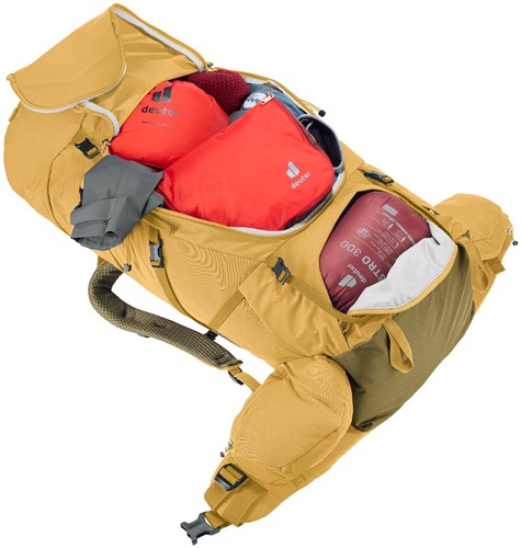 Deuter Aircontact Core 50+10 - Savanna/Nori