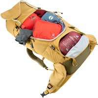 Deuter Aircontact Core 60+10 - Savanna/Nori
