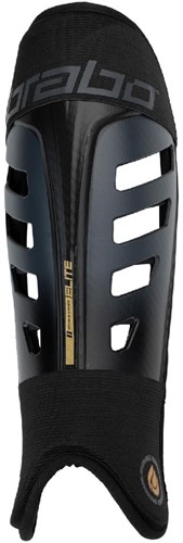 Brabo Elite Shinguard - Zwart/Goud - L