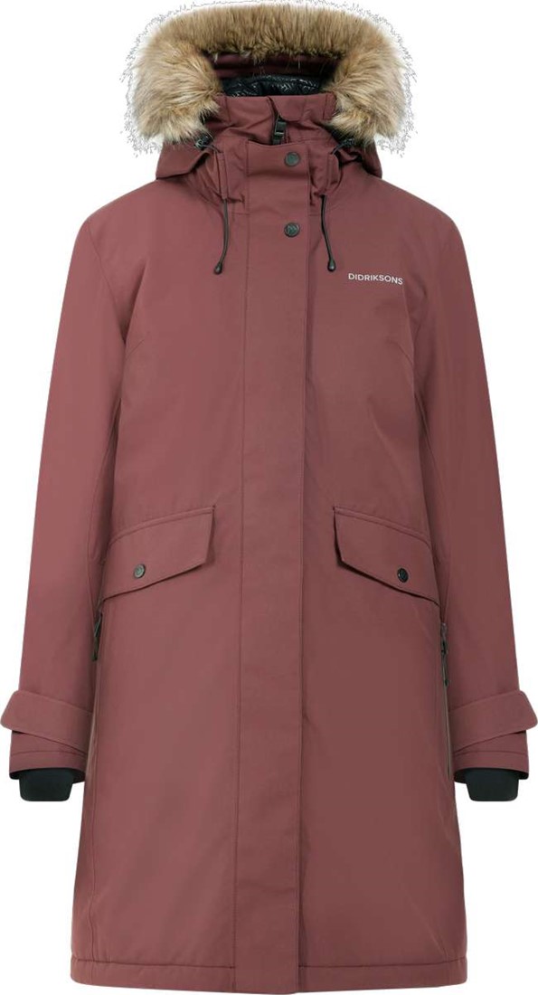 Didriksons Erika Parka W Old Rust 42 uw specialist in outdoor