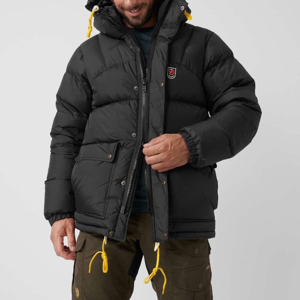 Fj llr ven Expedition Down Lite Jacket M Green Mustard Yellow S