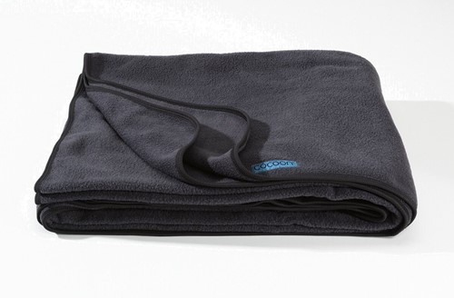 Cocoon Fleece Blanket - Charcoal