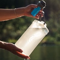 Hydrapak Flux+ 1.5L -  Clear/HP Blue