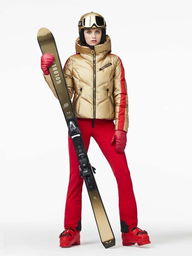 Goldbergh Montd'Or Jacket - Gold - 40 uw specialist in outdoor,  wintersport, hockey en meer.