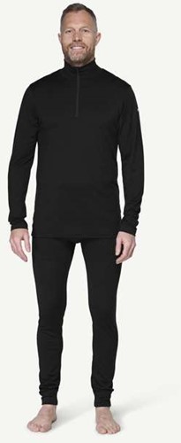 Devold Breeze Plus Merino 200 Zip Neck M - Black