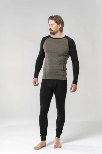 Devold Duo Active Merino 205 Shirt M - Lichen/Caviar